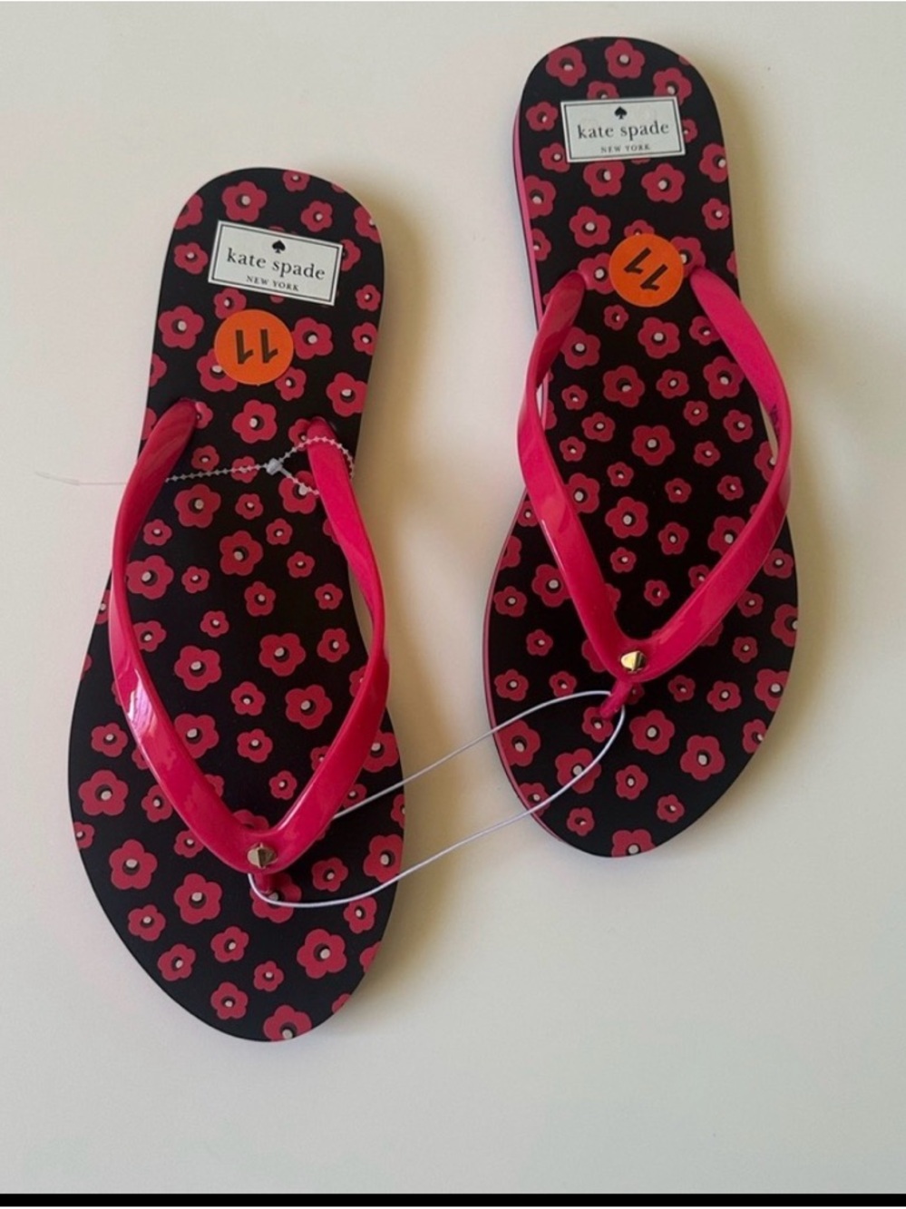 Kate Spade Floral Flip-Flops Sandals ~11